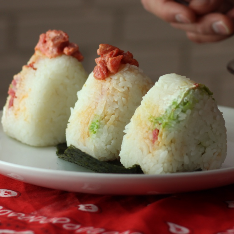 3 Onigiris de Atún Spicy