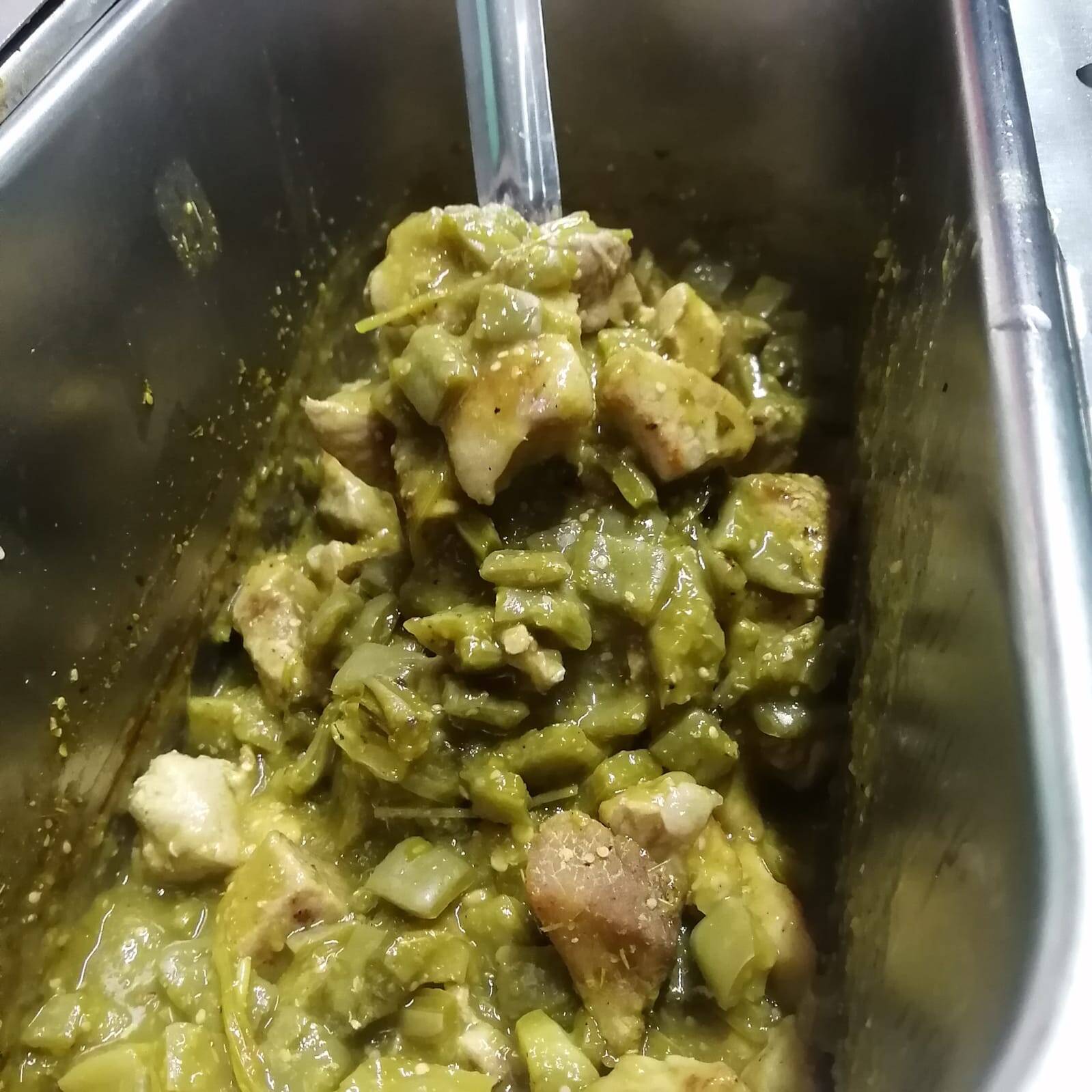 Taco de Carne de Puerco en Salsa Verde