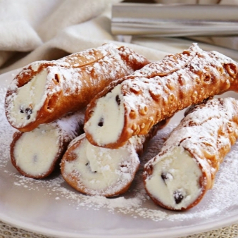 Cannoli Relleno de Queso Masarpone 🇮🇹