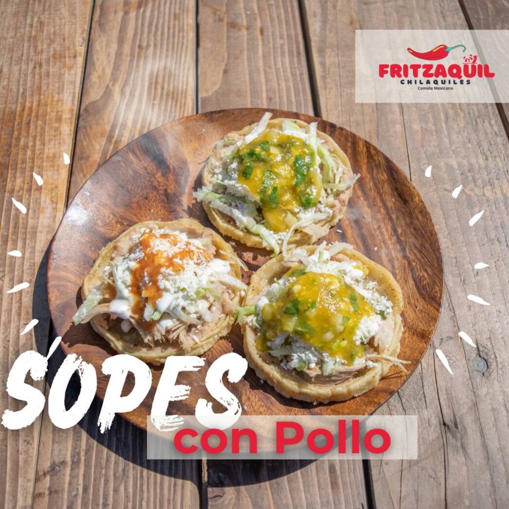 Sopes De Pollo