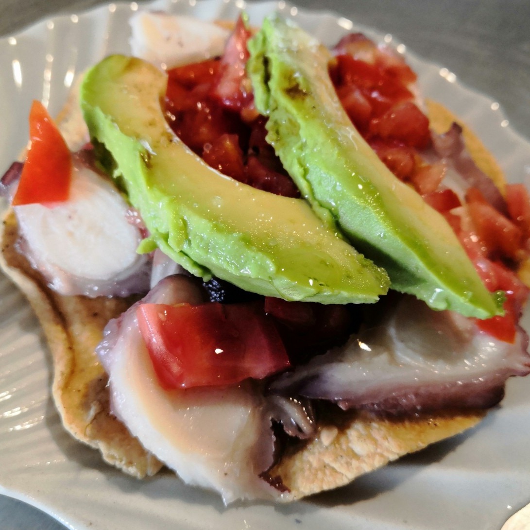 Tostada de Pulpo
