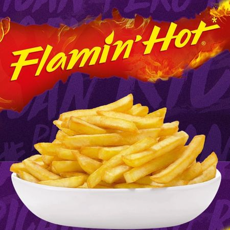 Papas Fries Flamin Hot