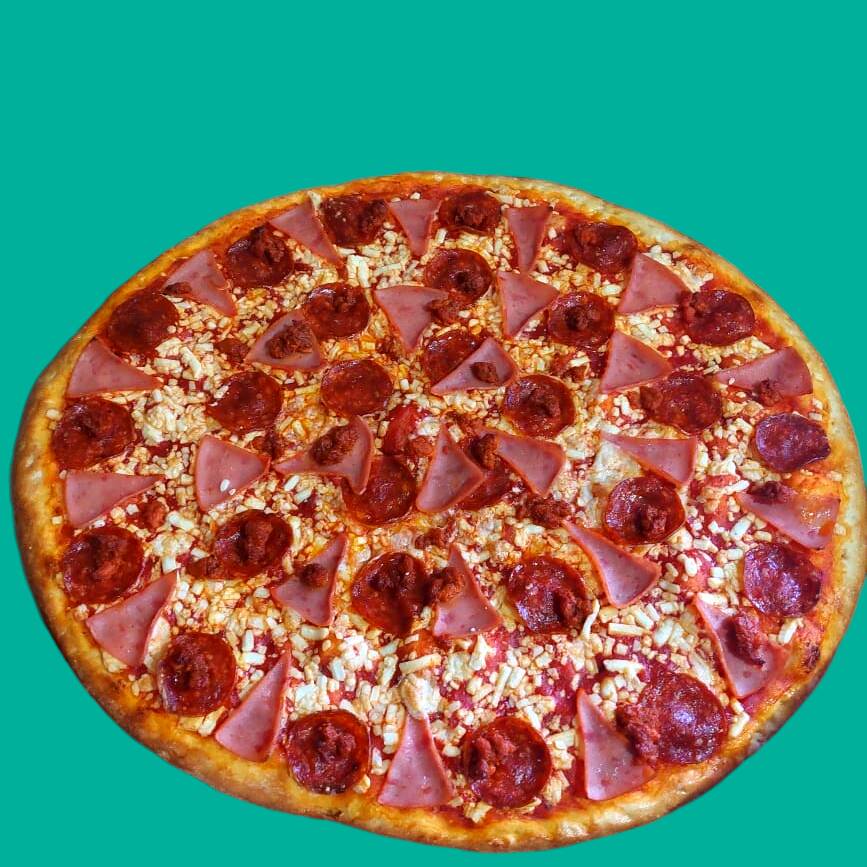 Pizza extra grande de 3 Ingredientes