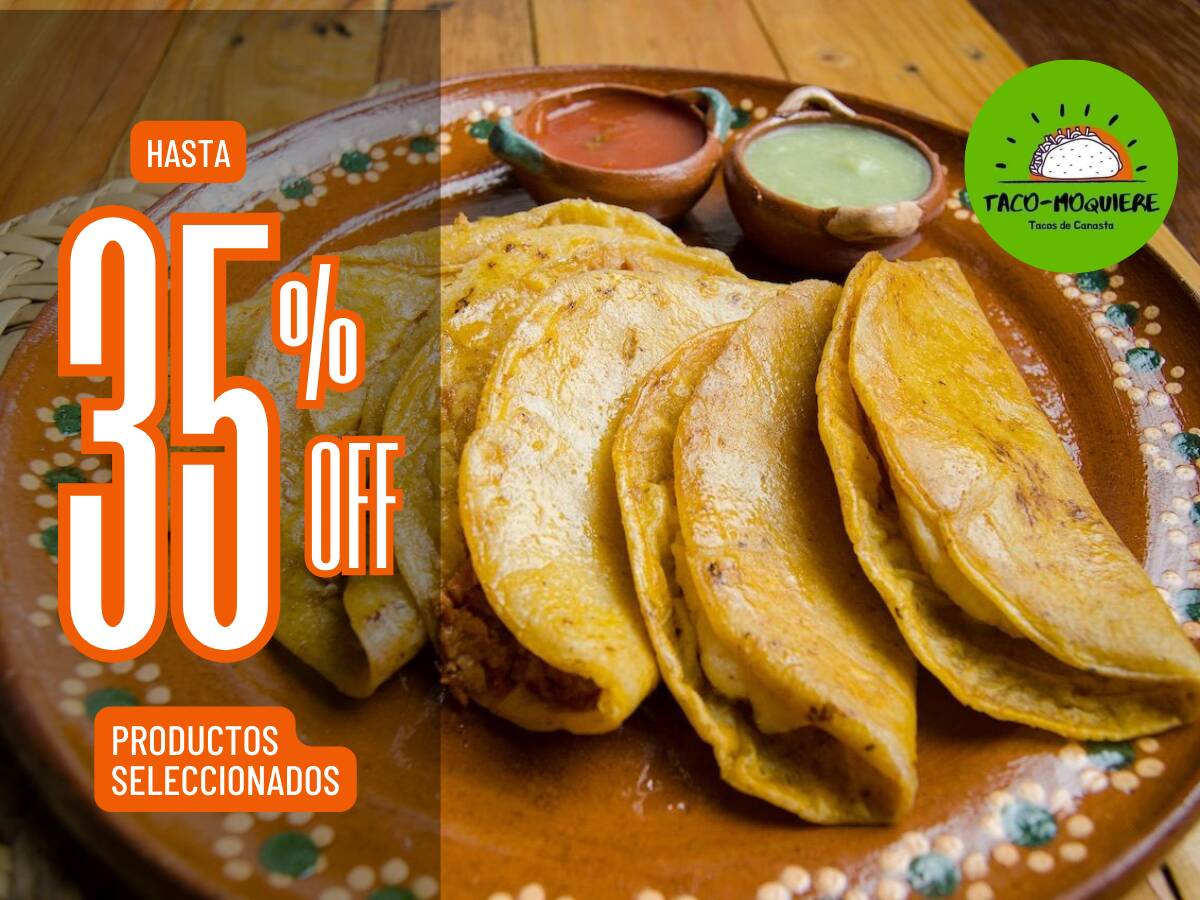 Taco Moquiere Tacos de Canasta