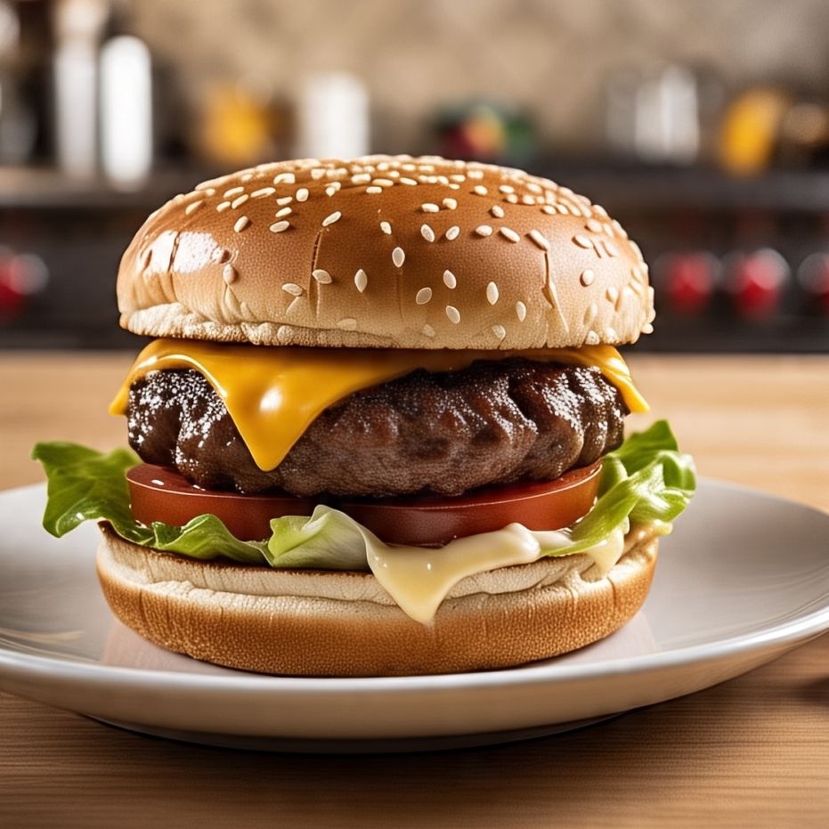 Hamburguesa Rancho Sencilla
