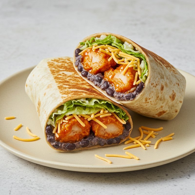 Burrito Buffalo Hot