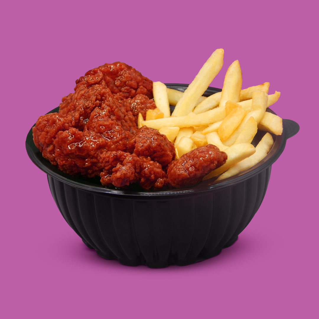 Boneless con Papas Fritas