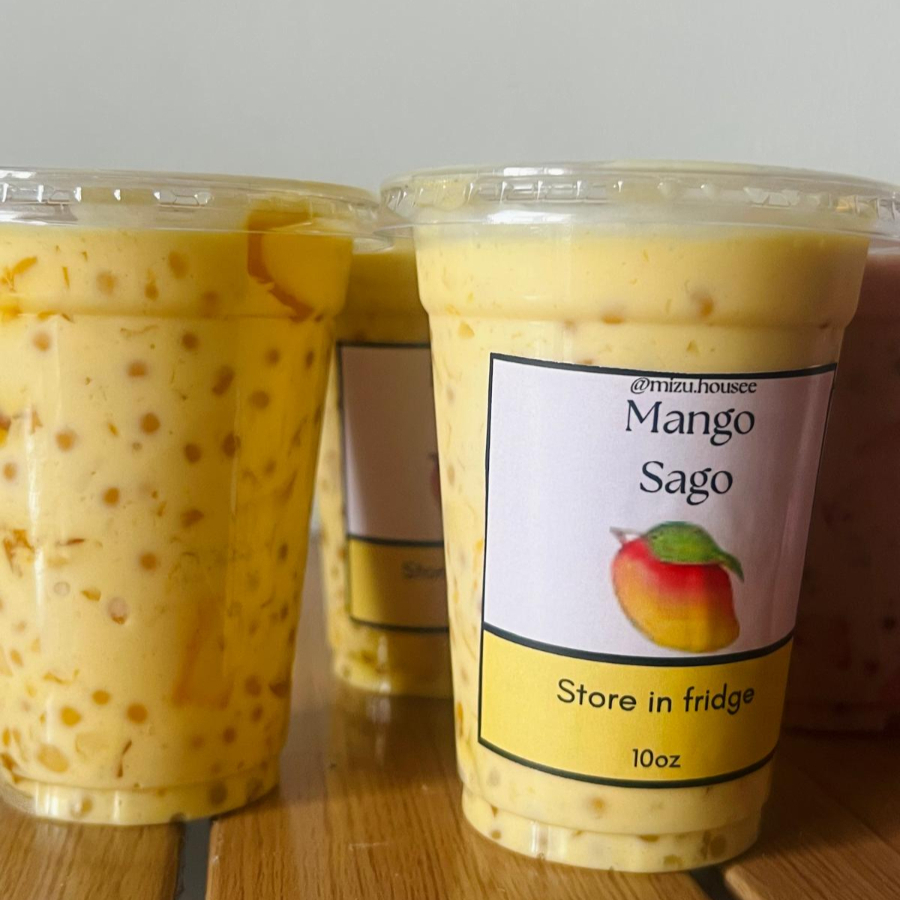 Mango Sago/Tapioca 10oz