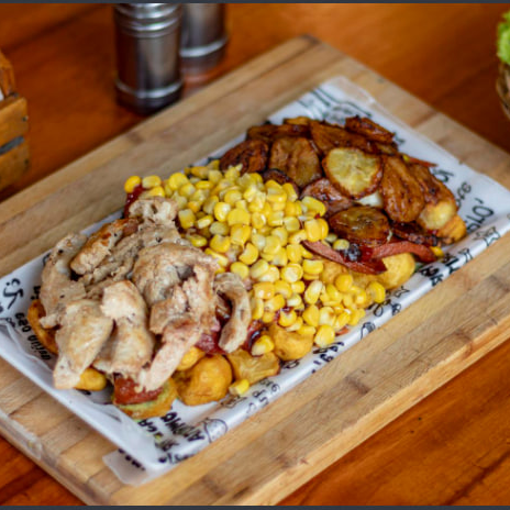 SALCHI POLLO PARA 2