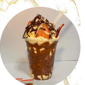 Fresas con crema