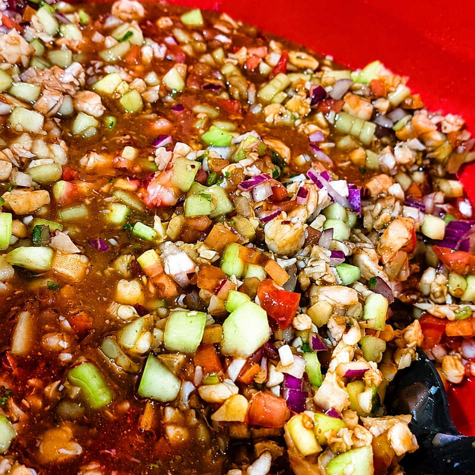 Ceviche de camarón 1lt