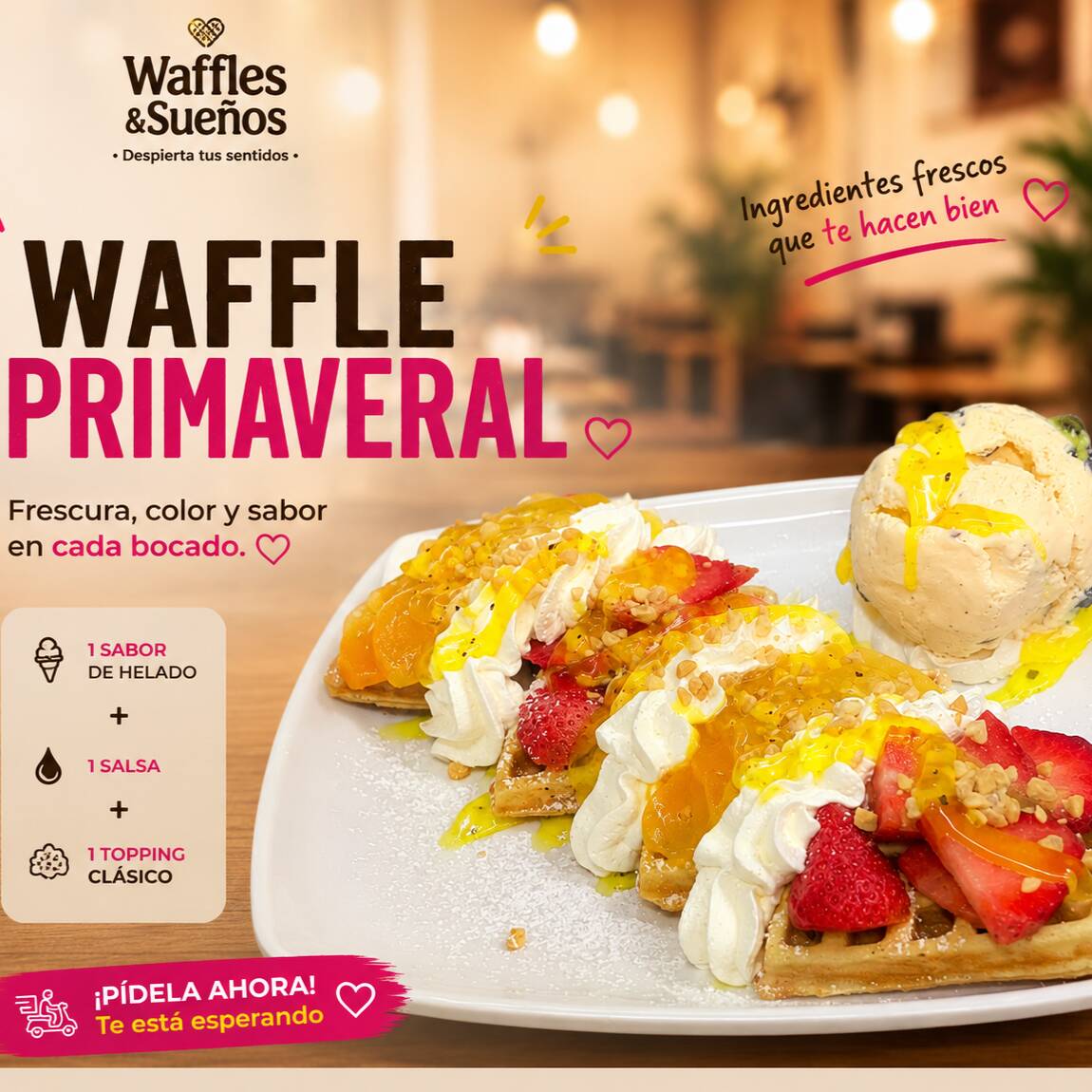 Waffle Primaveral