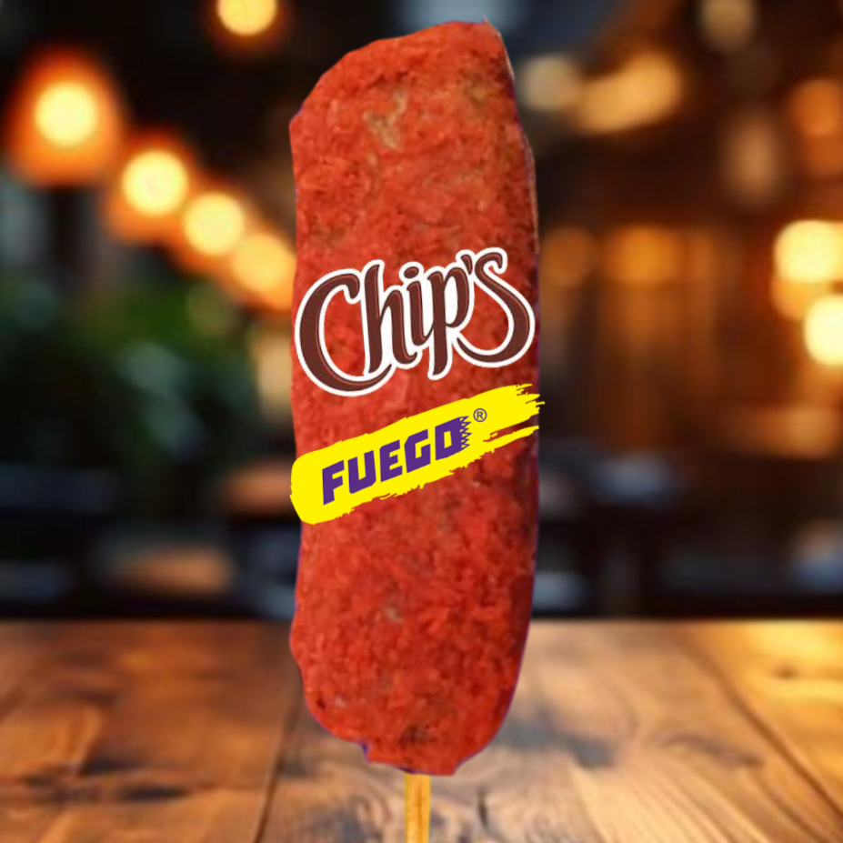 Banderilla Chips Fuego Salchicha con Queso