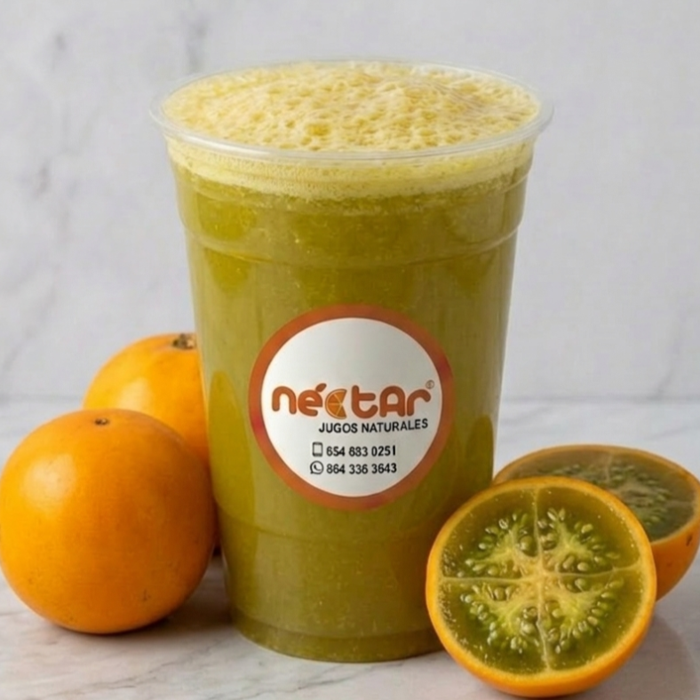 Jugo de Lulo (Fruta Exótica Colombiana)