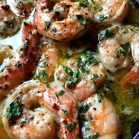 Camarones al Exquisito Mojo de Ajo