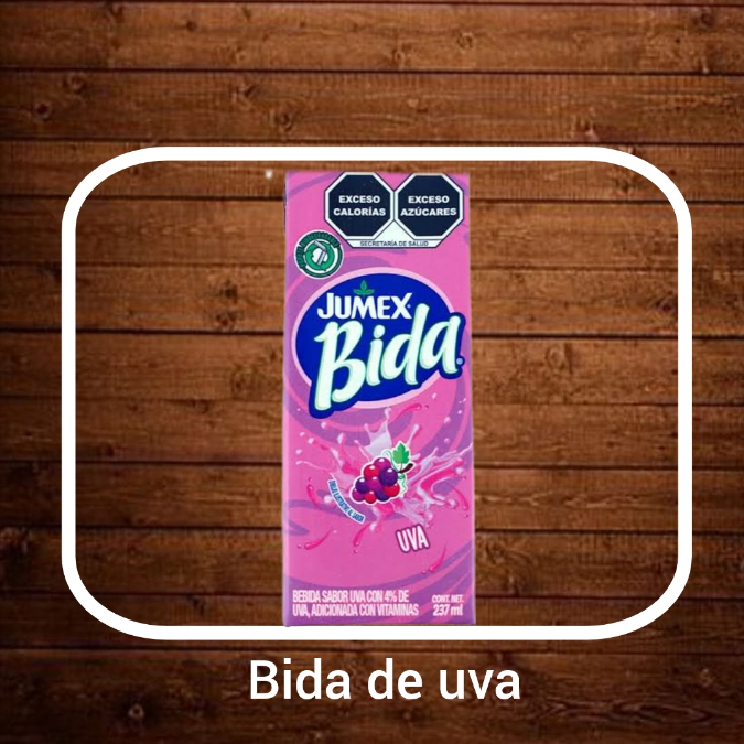 JUGO DE UVA BIDA