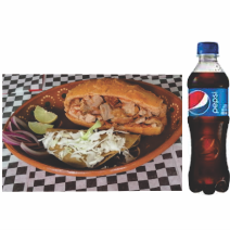 Paquete 5 Torta + Taco + PEPSI