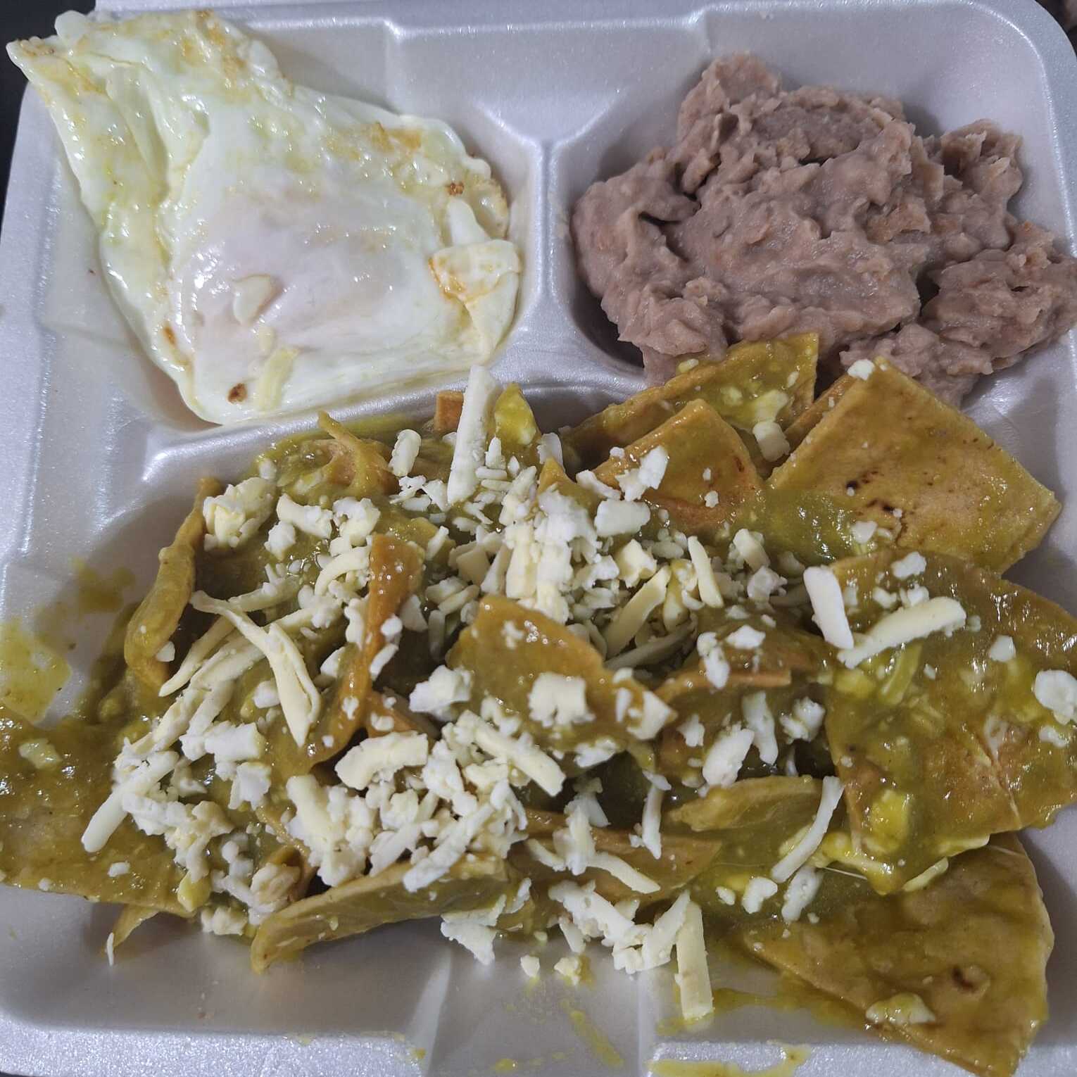 Chilaquiles verdes
