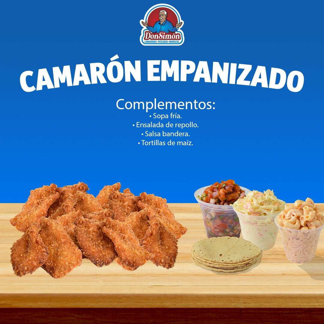 CAMARONES EMPANIZADOS 1 KG