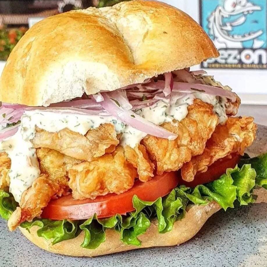 Sánguche de Pescado Frito