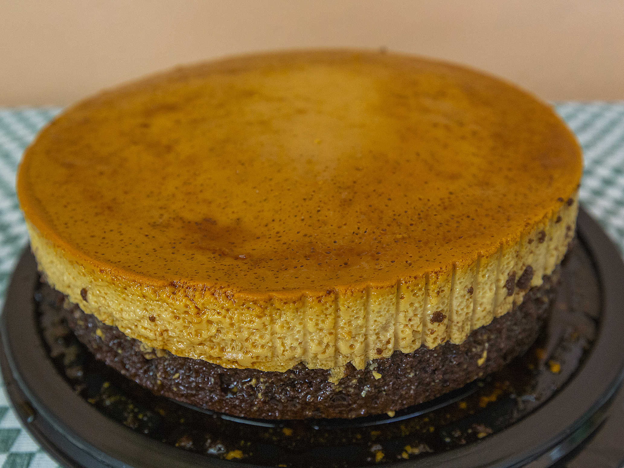 Chocoflan Chico