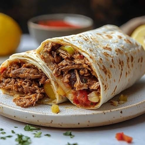 Burito de Deshebrada de res