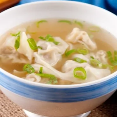 Sopa Wantan de Pollo