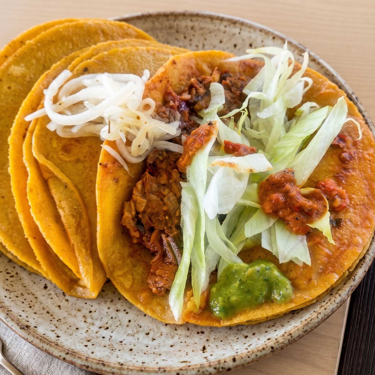 3 Tacos a Vapor a Elegir