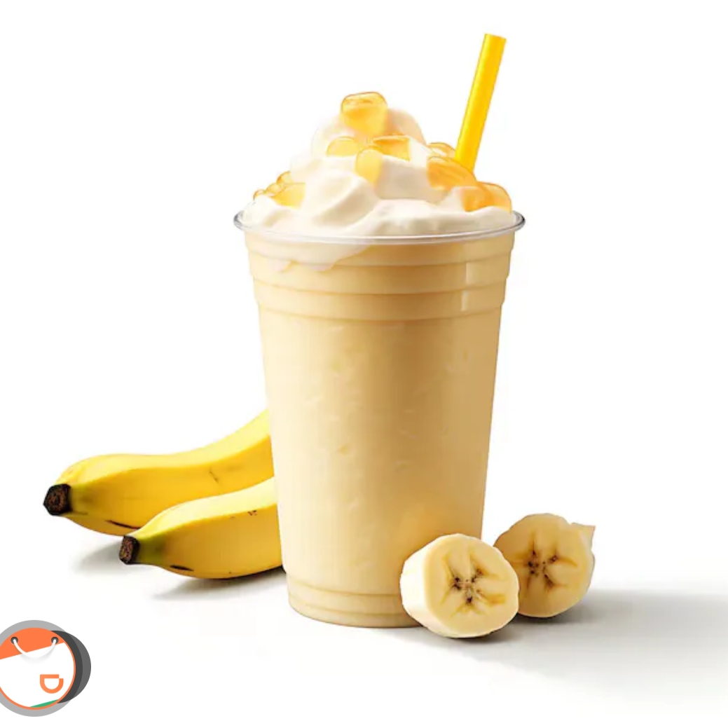 Frappe de Platano y Vainilla