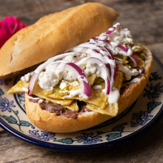 Torta de huevo con jamón