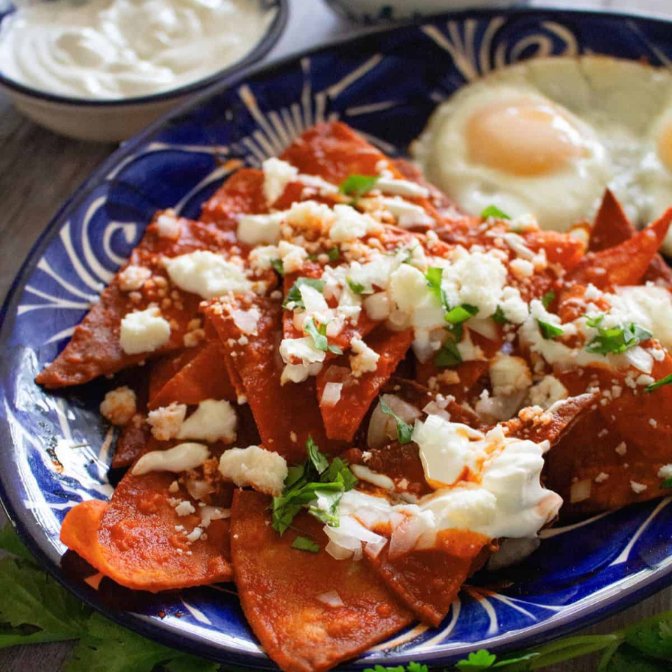 Chilaquiles Rojos