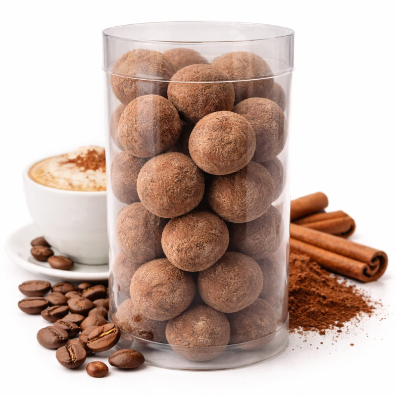 Drágea sabor capuccino 140 g