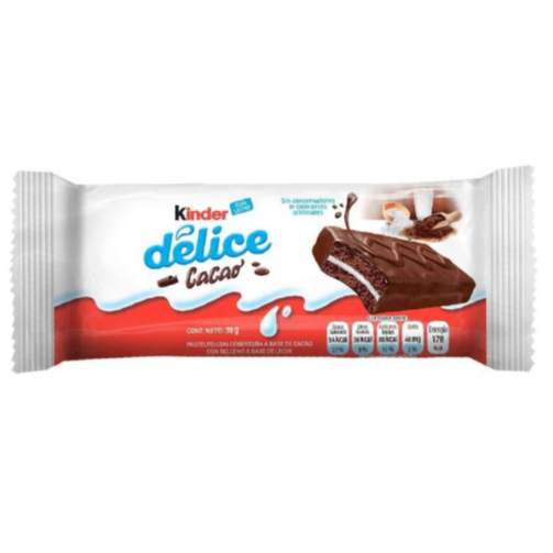 Pastelito Kinder Delice