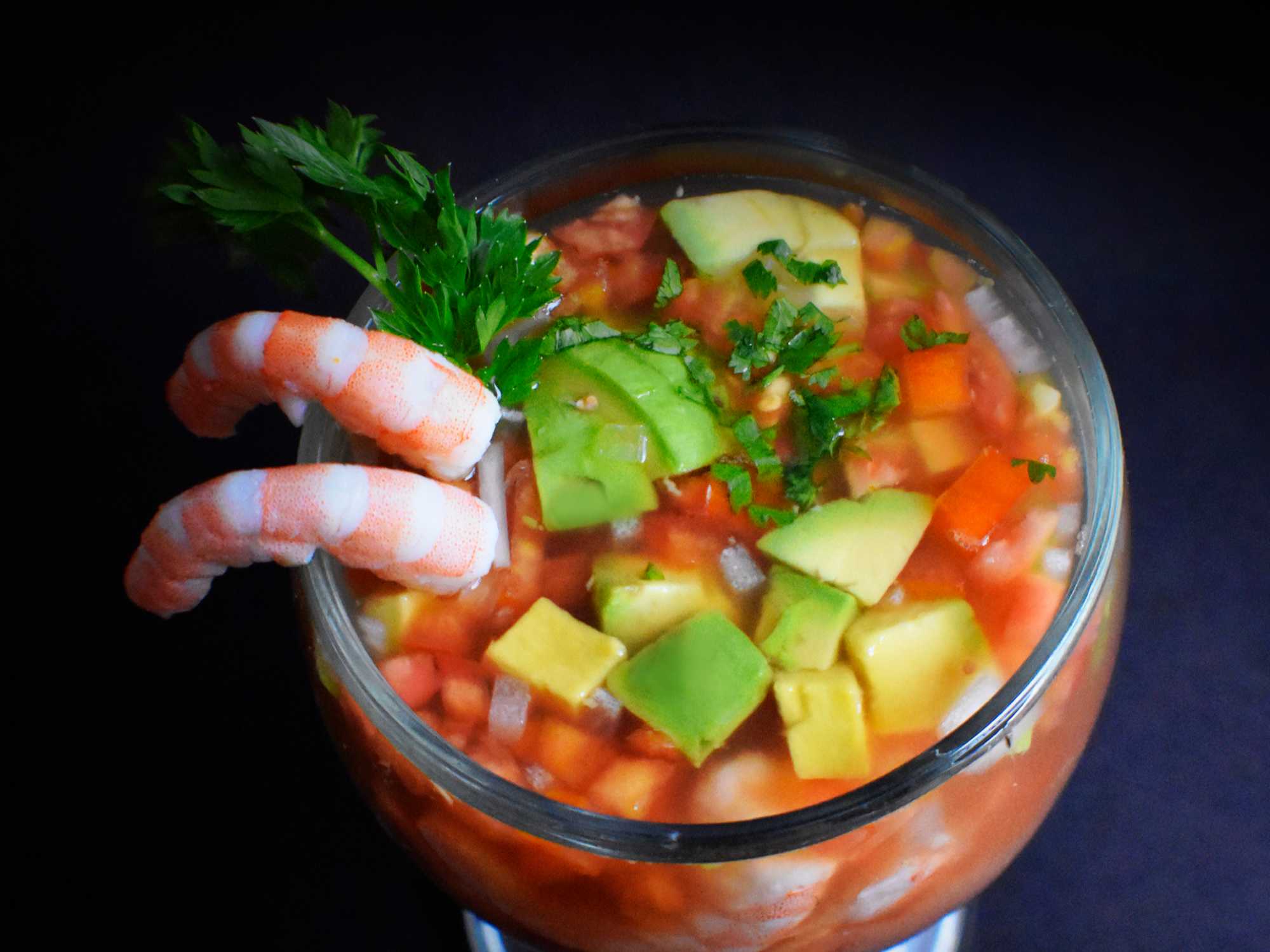 Coctel de camarón