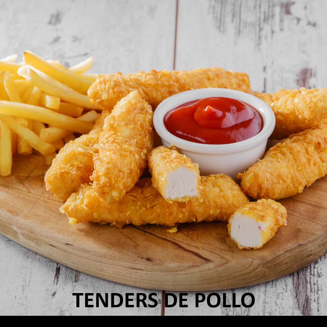 Tender's para Dos con Papas