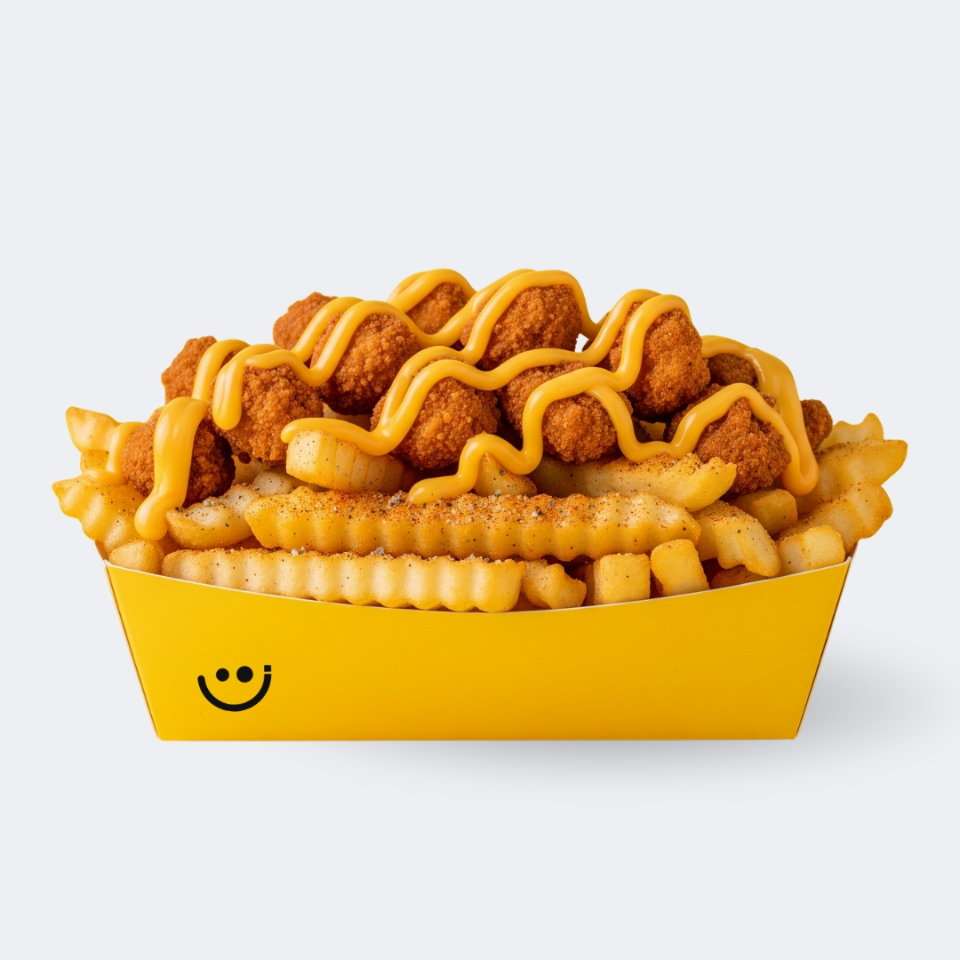 Crunchy Papas y Pollo