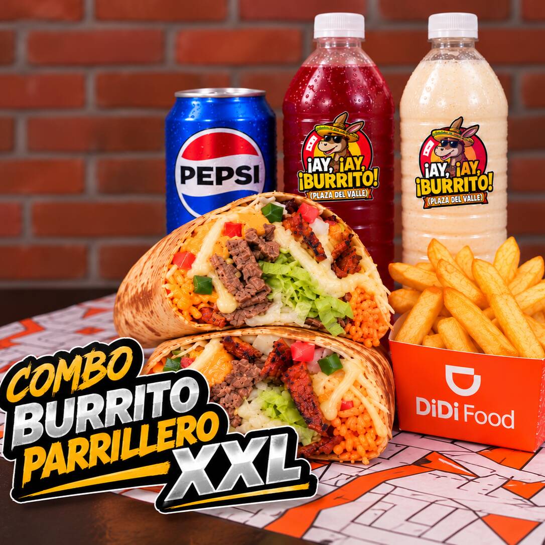 COMBO PARRILERO BURRITO XXL