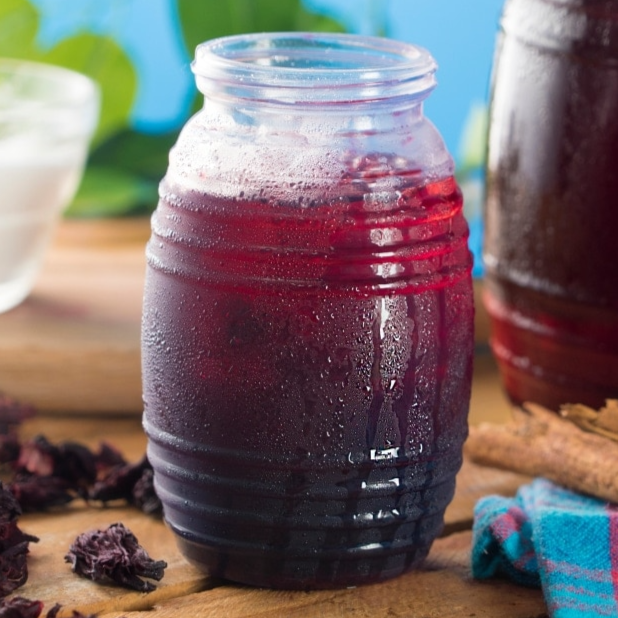 Agua de Jamaica 1/2