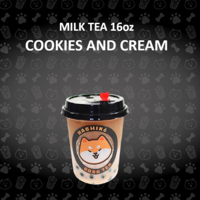 MILK TEA BLACK COOKIES AND CREAM 16OZ