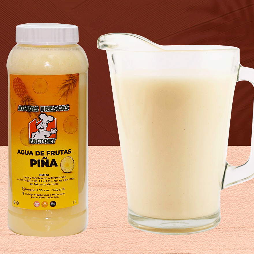 Agua de Piña 1 L