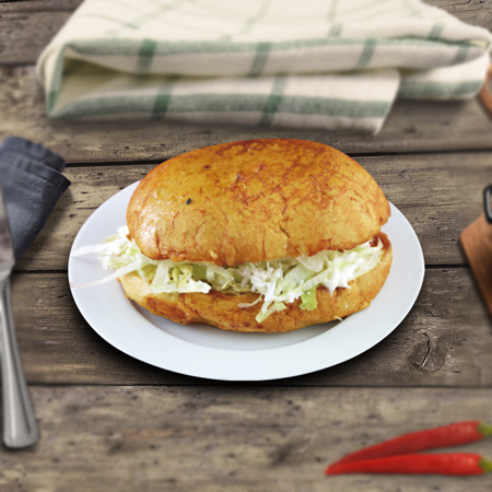 Pambazo de Papa con Chorizo