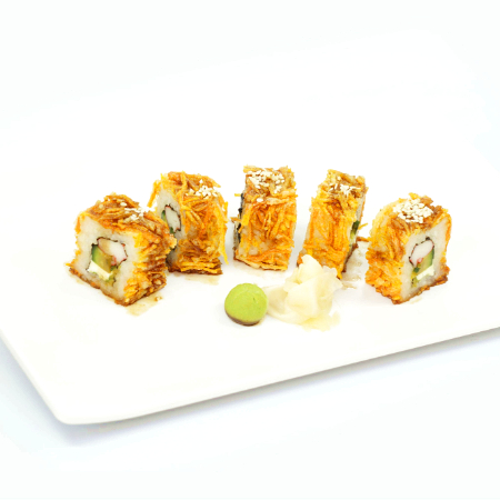 Sushi Orange Bambú