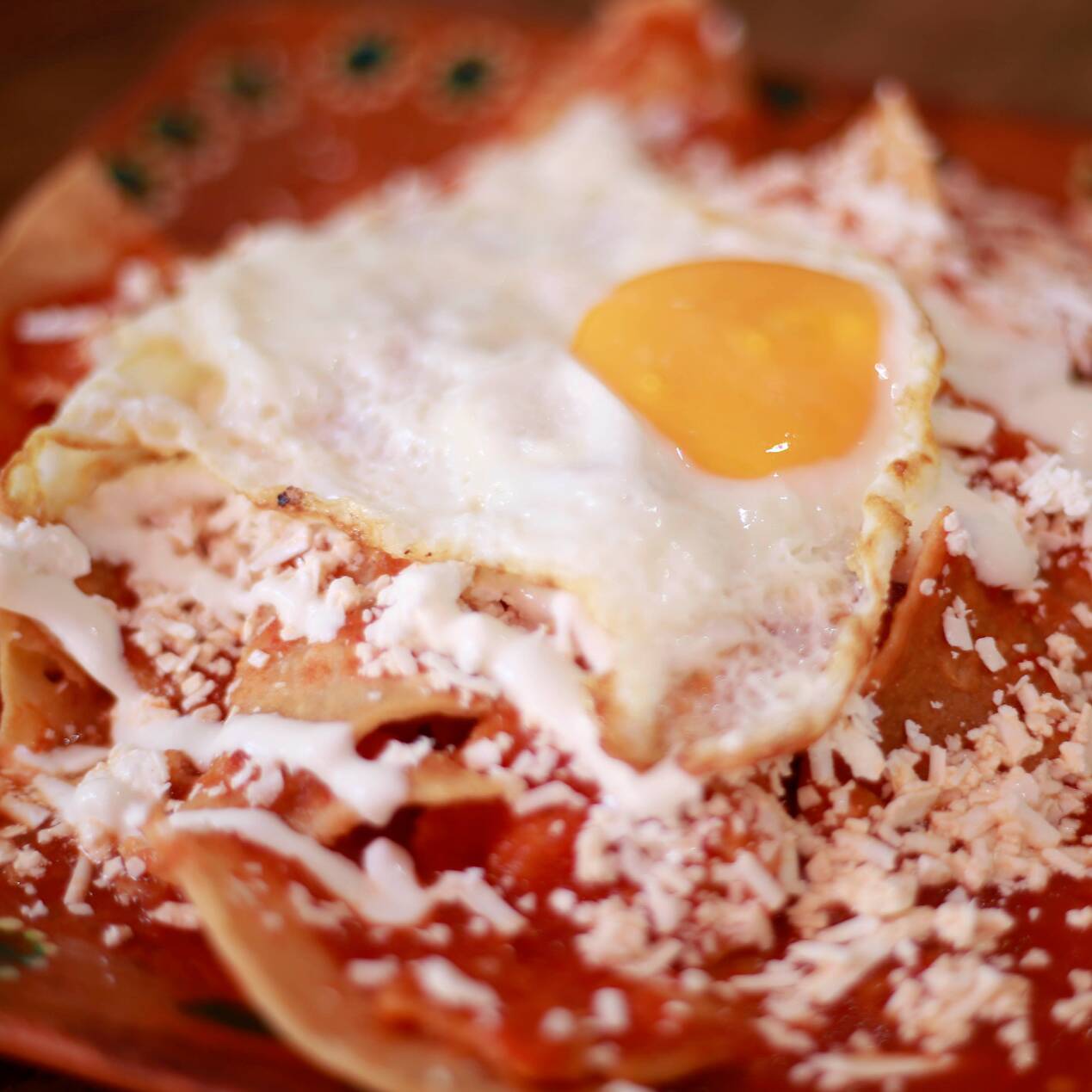 Chilaquiles con Huevo