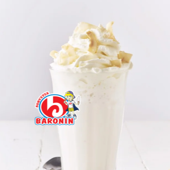 Milk shake de Coco Branco super cremoso, feito com sabor suave e marcante na medida certa. Refrescante, clássico e perfeito pra matar a vontade a qualquer hora!