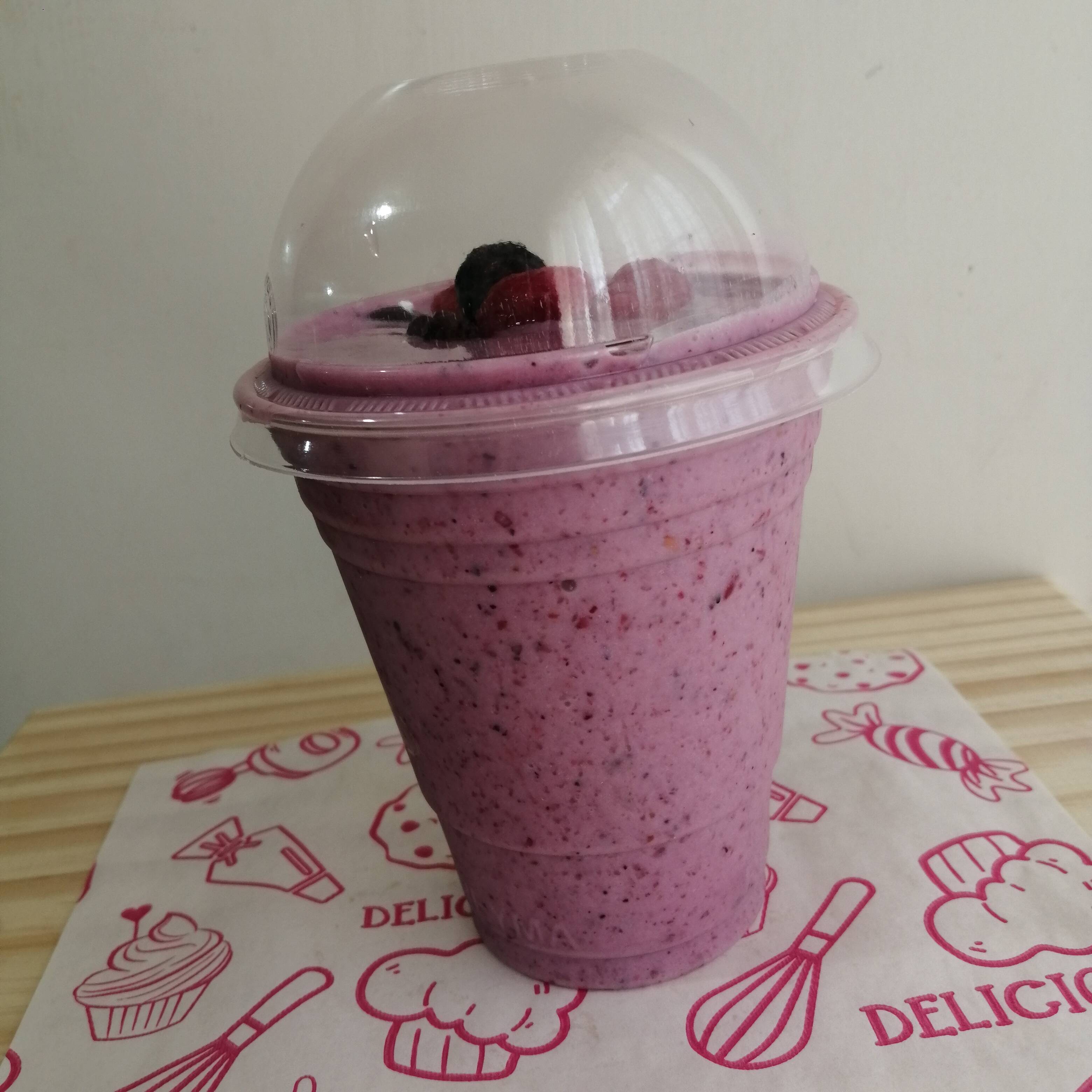 Frappé Frutos Rojos