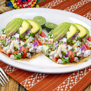 Tostadas de Ceviche por Pieza