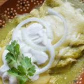 ENCHILADAS TIPO SUIZAS.
