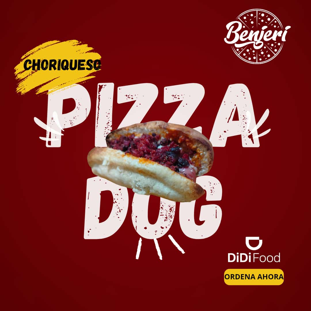 Pizza Dog Choriqueso