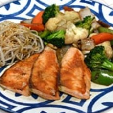Teriyaki Salmón