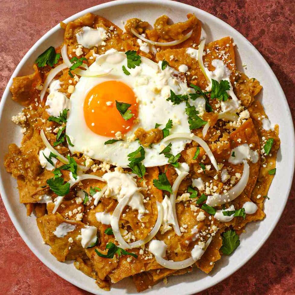 CHILAQUILES CON HUEVO